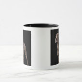 Weimaraner, Studioschuß Tasse (Zentrum)