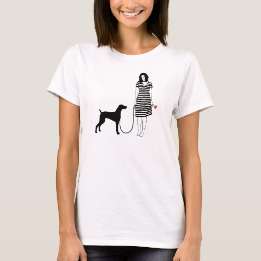 Weimaraner T-Shirt (Vorderseite)
