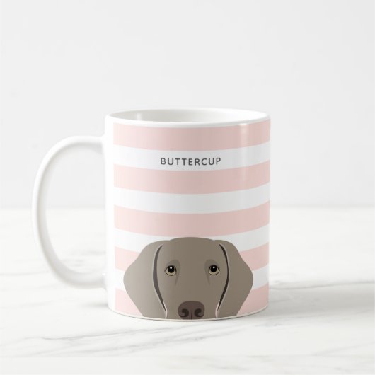 Weimaraner Tasse (Links)