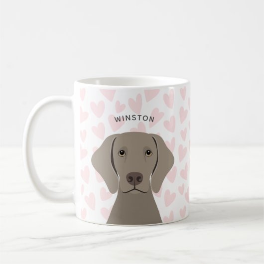 Weimaraner Tasse (Links)