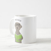 Weimaraner Tasse (Vorderseite Links)