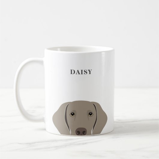 Weimaraner Tasse (Links)
