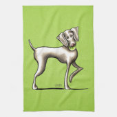 Weimaraner Tennis Pro Handtuch (Vertikal)