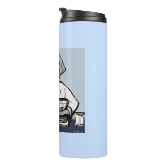 Weimaraner Thermosbecher (Nach rechts gedreht)