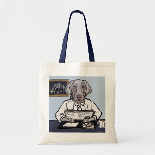 Weimaraner Tragetasche (Vorne)