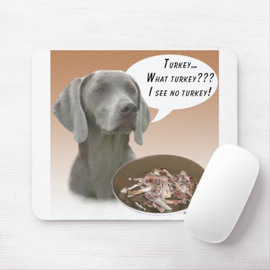 Weimaraner Türkei Mousepad (Mit Mouse)
