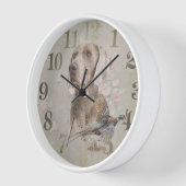 Weimaraner Uhr (Winkel)