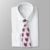 Weimaraner Valentinstag Krawatte (Gebunden)
