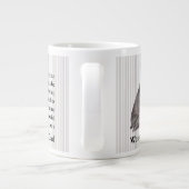 Weimaraner Vater Jumbo Tasse (Rückseite)