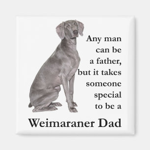 Weimaraner Vater Magnet