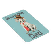 Weimaraner Vater Magnet (Rechte Seite)