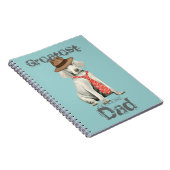 Weimaraner Vater Notizblock (Rechte Seite)