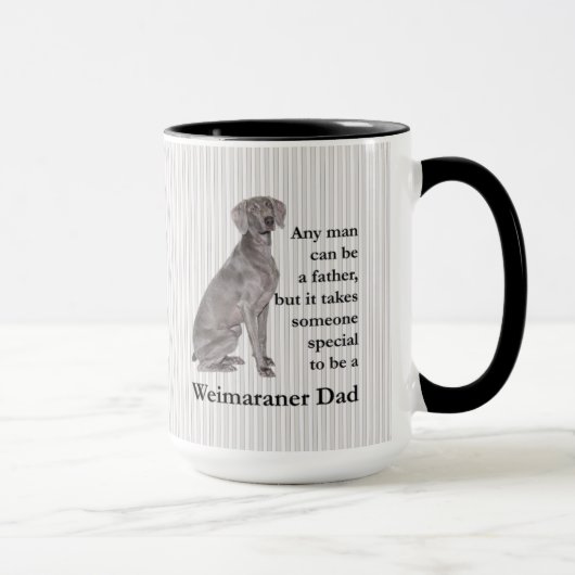 Weimaraner Vater-Tasse Tasse (Rechts)