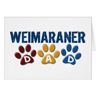WEIMARANER Vater-Tatzen-Druck 1