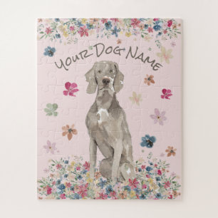 Weimaraner Vorstehhund Großer Hund Puzzle