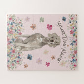 Weimaraner Vorstehhund Large Dog Puzzle (Horizontal)