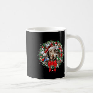 Weimaraner Weihnachtsfeier Dekoration Xmas Pajama Kaffeetasse