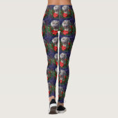 Weimaraner Weihnachtswreath Leggings (Rückseite)