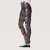 Weimaraner Weihnachtswreath Leggings (Links)