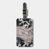 Weimaraner Welpe Gepäckanhänger (Vorderseite vertikal)