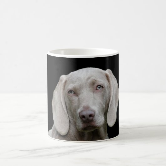 Weimaraner Welpenaugen Kaffeetasse (Mittel)