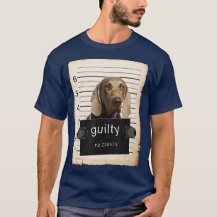 Weimaraners Hundeschuss Tasse T-Shirt