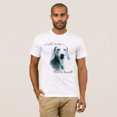 Weimeraner Cold Nose Warmes Herz T-Shirt (Vorne ganz)
