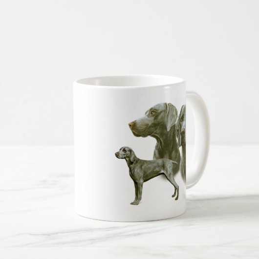 Weimeraner Kaffeetasse (VorderseiteRechts)
