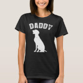 Weimeraner Labrador Daddy Matching Family T T-Shirt (Vorderseite)