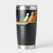 WEIMERANER LABRADOR THERMOBECHER (Vorderseite)