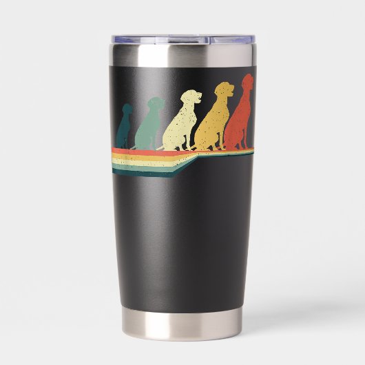 WEIMERANER LABRADOR THERMOBECHER (Vorderseite)