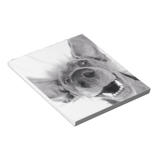 Weimeraner Notizblock (angewinkelt)