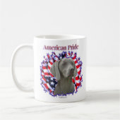 Weimeraner Pride Kaffeetasse (Links)