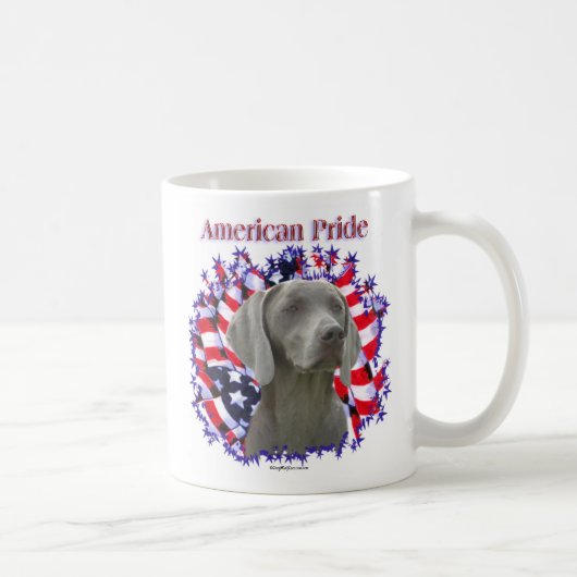 Weimeraner Pride Kaffeetasse (Rechts)