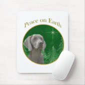 Weimeraner Weltfrieden Mousepad (Mit Mouse)