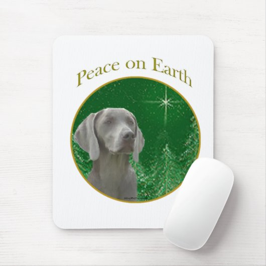 Weimeraner Weltfrieden Mousepad (Mit Mouse)