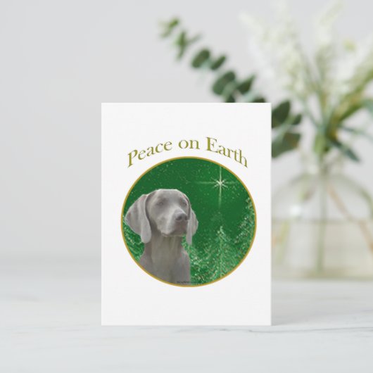 Weimeraner Weltfrieden Postkarte (Stehend Vorderseite)