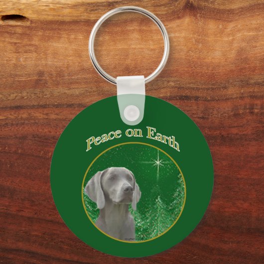 Weimeraner Weltfrieden Schlüsselanhänger (Vorderseite)