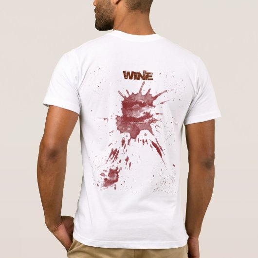 Wein. 2 T-Shirt (Rückseite)