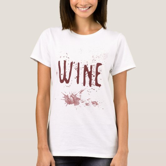 Wein. 2 T-Shirt (Vorderseite)