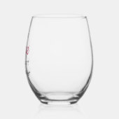 Wein Alles, was ich Gewollt Lehrer Weinglas Ohne Stiel (Links)