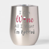 Wein Alles, was ich Woll Rente (Vorderseite)