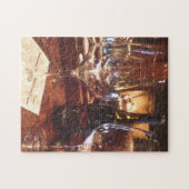 Wein am Kamin Puzzle (Horizontal)