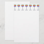 WEIN ART STATIONERY BRIEFPAPIER (Vorne/Hinten)
