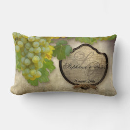 Wein-Aufkleber-personalisierte Lendenkissen