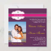 Wein-Aufkleberhochzeitseinladung Einladung (Vorderseite)