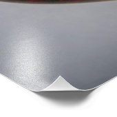 Wein aus der Flasche Fotodruck (Ecke)