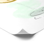 Wein aus Live-Liebe Poster (Ecke)