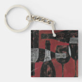 Wein-Auswahl Schlüsselanhänger (Vorderseite)