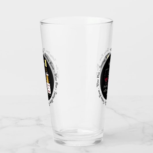 Wein Bar probe Room Man Woman Höhle Bar Beer Glas (Rechts)